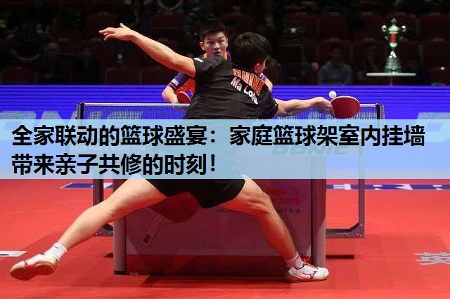 全家联动的篮球盛宴：家庭篮球架室内挂墙带来亲子共修的时刻！