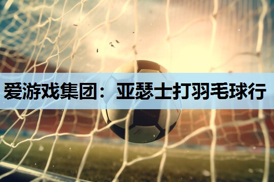 亚瑟士打羽毛球行 亚瑟士打羽毛球行